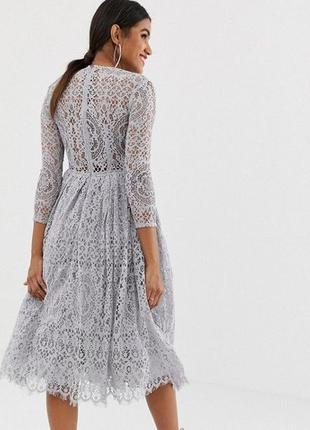 Кружевное платье asos (р. l) новое, с биркой3 фото