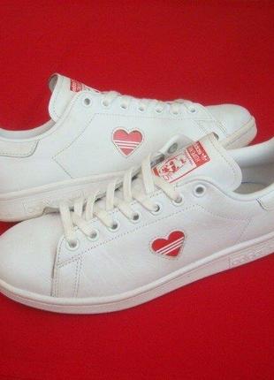 Кросівки White adidas stan smith натур шкіра оригінал 40 розм 26 cm