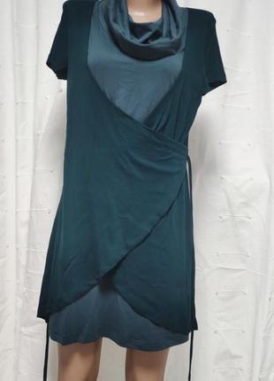 Женское платье, туника с коротким рукавом zero.5 фото