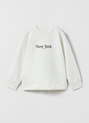 Новый свитшот от zara, размер 6/7 лет (120см)