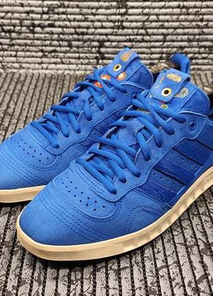 Кожаные кроссовки adidas handball top consortium x footpatrol x juice, оригинал, 42ррр - 26.5см