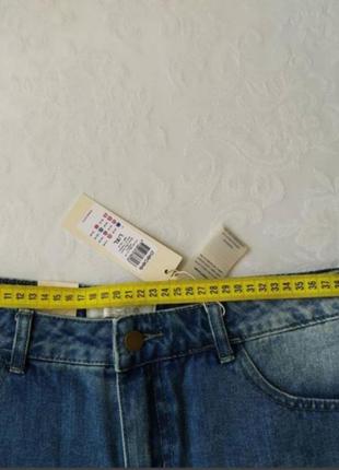 Pieces, размер l/xl, шорты джинсовые6 фото