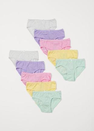Комплект из 5 или 10 пар трусиков h&m