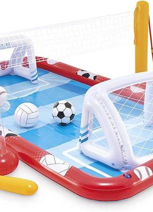 Игровой центр action sports с воротами, мячами 325*267*102см /2/