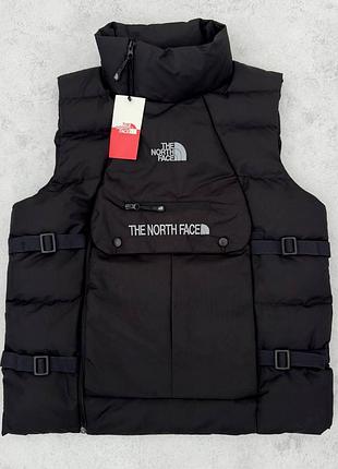 Жилет стеганый the north face черный