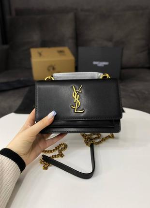 Женская сумка yves saint-laurent клатч премиум качество