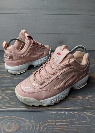 Fila, оригинал, розовые кроссовки, размер 39-39.52 фото