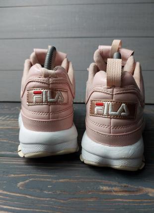 Fila, оригинал, розовые кроссовки, размер 39-39.54 фото