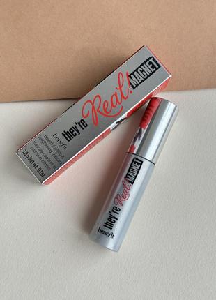 Тушь для экстремальной длины ресниц benefit they’re real! magnet, черная 3 мл