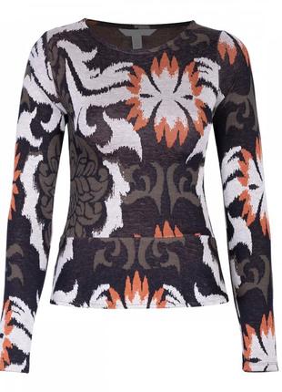 Джемпер с принтом для женщины h&m 1153688-6 s комбинированный