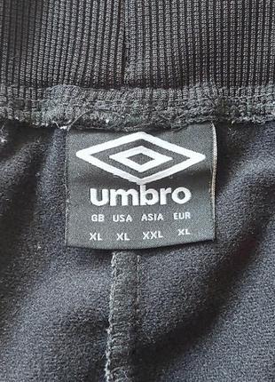 Мужские спортивные штаны umbro с лампасами3 фото