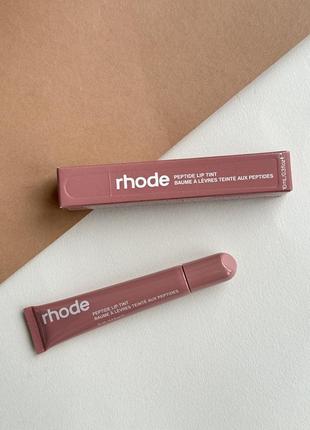 Тинт для губ rhode peptide lip tint toast - rose taupe 10ml