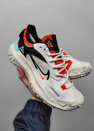 Кросівки nike acg mounth fly beige/orange