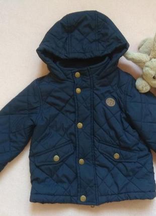 Курточка с утеплителем (синтепон) george, 1,5- 2 г, 86 см, осень весна легкая2 фото