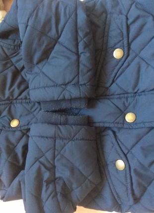 Курточка с утеплителем (синтепон) george, 1,5- 2 г, 86 см, осень весна легкая6 фото