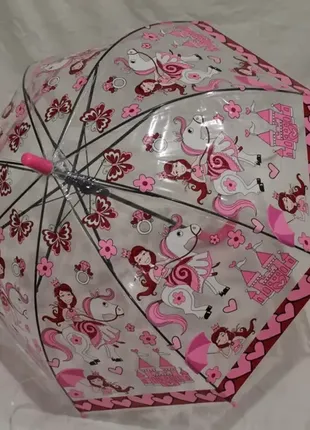 Зонт, зонт детский грибком, спицы карбон, анти-ветер, желтый, 331