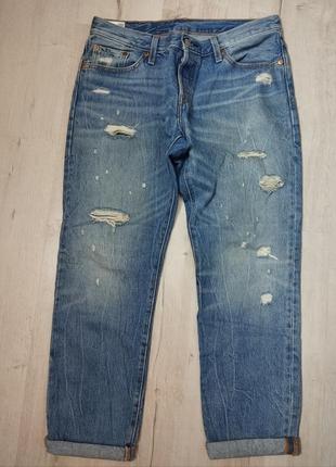 Джинсы на болтах  levis 501 w28l322 фото