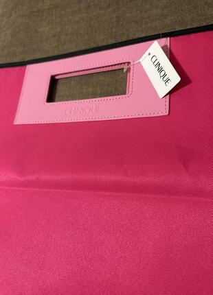 Велика сумка, шопер clinique limited edition hot pink shopper3 фото