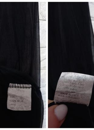 Шелковая юбка макси/ юбка/ платье/ сарафан 100% натуральный шелк ambra/ италия4 фото