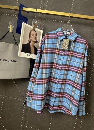 Рубашка женская в стиле balenciaga