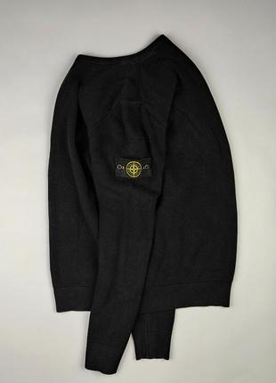 Мужской хлопковый свитер джемпер stone island