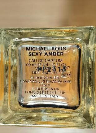 Michael kors sexy amber, в наборе вода 100 мл3 фото