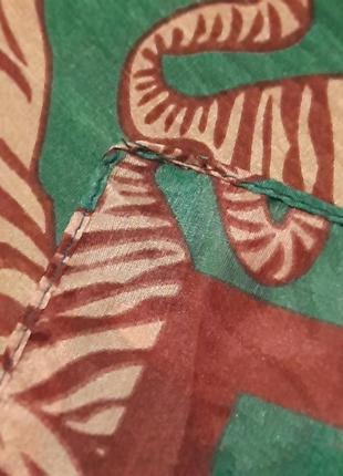100% шелк шифоновый шарф с тиграми от avon9 фото