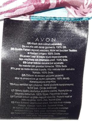 100% шелк шифоновый шарф с тиграми от avon4 фото