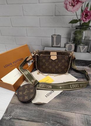 Кожаная сумка louis vuitton