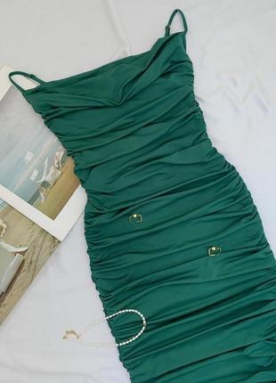 Платье зеленого цвета oh polly4 фото