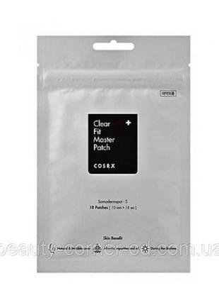 Патчі від акне cosrx clear fit master patch, 18 шт.