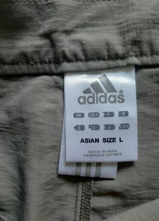 Брюки плащевка adidas3 фото