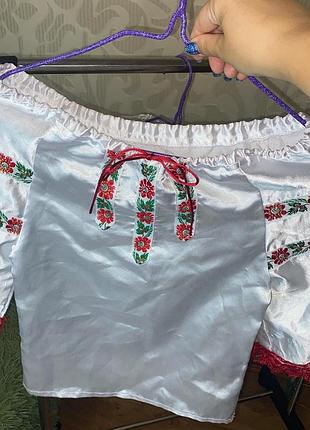 Украинский костюм вышитый 8