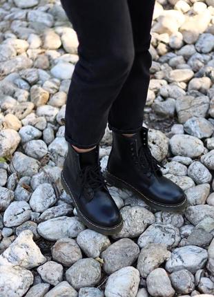 Dr martens 1460 black, черевики мартинсы осінь-весна