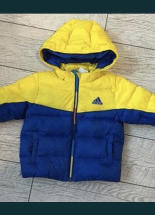 Очень крутой пуховик adidas { оригинал}