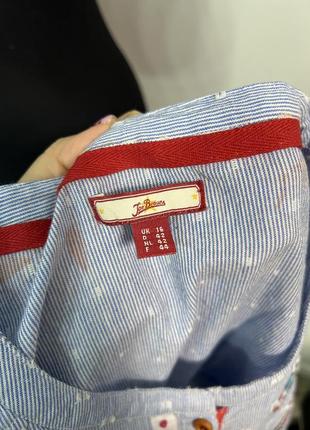 Женская летняя рубашка с элементами петчворк joe brouns7 фото