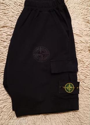 Stone island футболка та шорти комплект