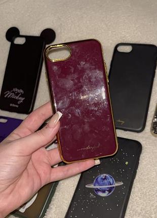 Чехлы на айфон 6s/7/8 5