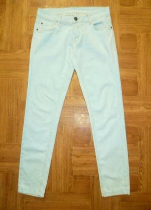 Брендовые женские джинсы okay весна-лето светлые зауженные тянутся1 фото