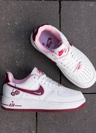 Р.36-41 кросівки nike air force 1 low valentines day nk131