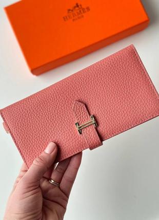 Кошелек hermès размер: 19*10 cm кожа  комплект упаковки hermes-коробка, пыльник, карта2 фото