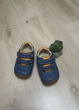 Кеди макасіни кросівки шкіряні clarks 20.5 розмір3 фото