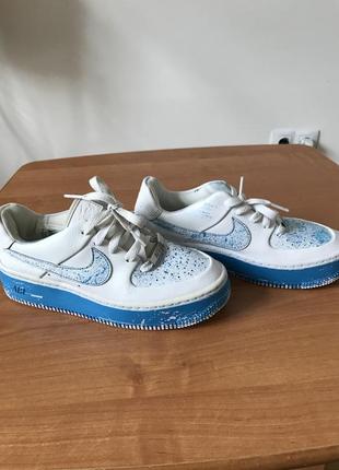 nike Da5380-102 af1 / air force 1 / винтаж / custom