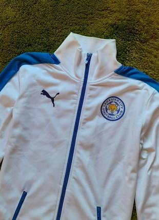 Олимпийка puma leicester city футбольная кофта мерч4 фото