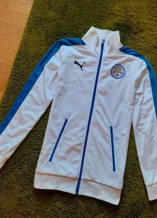 Олімпійка puma leicester city кофта мерч лестер сіті2 фото