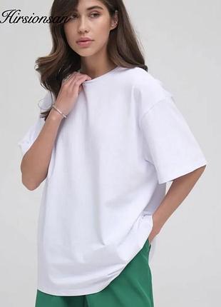 Белая базовая футболка