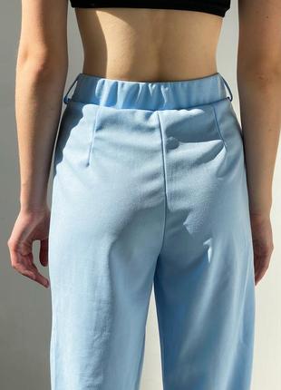 Блакитні брюки4 фото