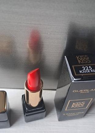 Guerlain kiss kiss lipstick le rouge creme galbant2 фото