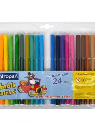 Фломастеры centropen 24 цвета knz