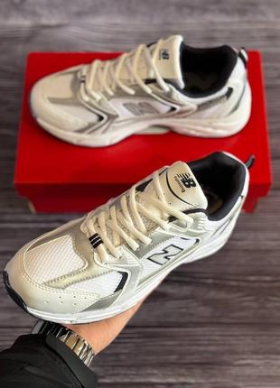 Женские кроссовки новые белые светлые new balance 530,купить кроссовки женские белые new balance 530 весна2 фото